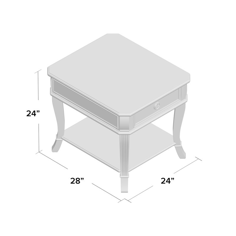 Hooker Furniture Brookhaven End Table & Reviews Wayfair